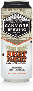 Canmore Brewing Night Flight Coffee Lager