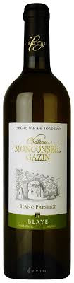 Chateau Monconseil Gazin Blanc Prestige