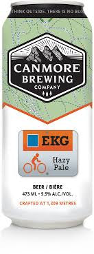 Canmore Brewing EKG hazy pale ale