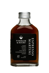 Tumbler and Rocks Espresso Martini
