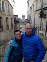 Val & Anthony in St-Emilion, Bordeaux 