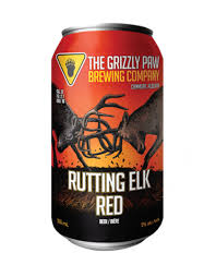 Grizzly Paw Rutting Elk Red