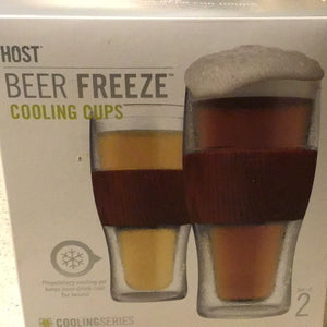 Host beer freeze cooling cups