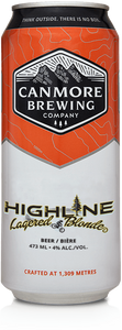 Canmore Brewing Highline Lagered Blonde